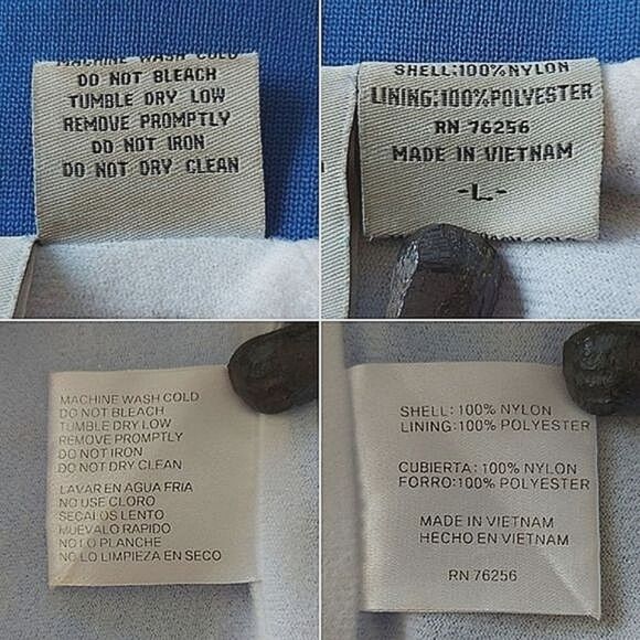 Vtg Y2K Speaking Rock faux satin snap up oversized bomber jacket - Picture 4 of 14